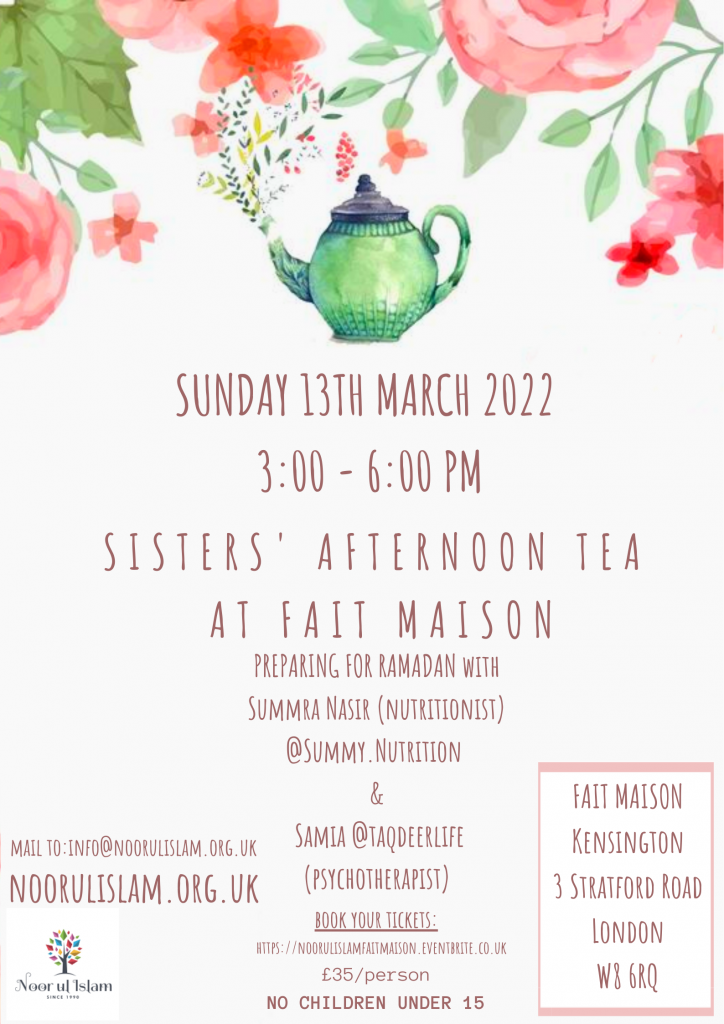 Sisters Afternoon tea
